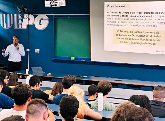 Projeto do TCE em Umuarama é debatido entre profissionais em obras públicas no meio universitário