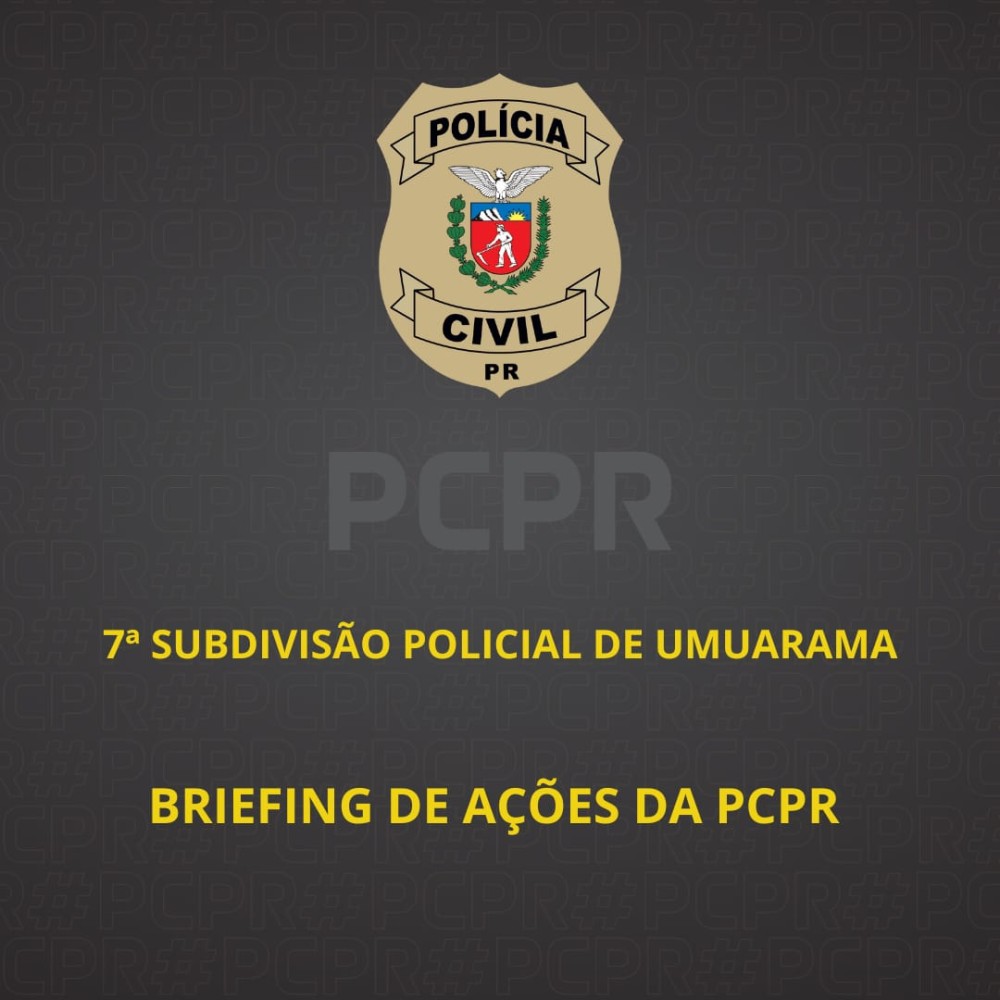 Balanço da Polícia Civil mostra aumento de ações no combate ao crime em Umuarama