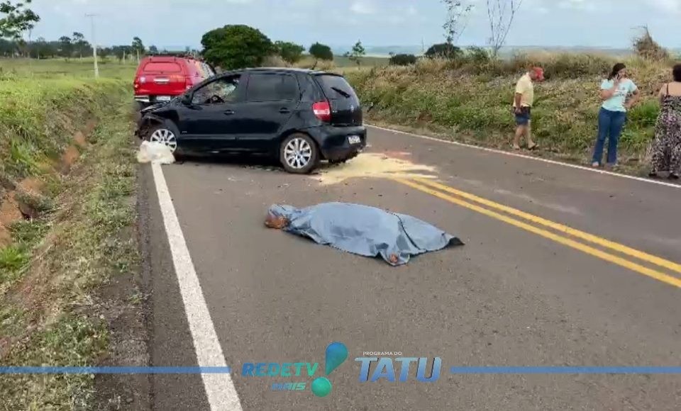 Acidente entre Xambrê e alto Paraíso envolvendo VW Foz, deixa uma pessoa morta