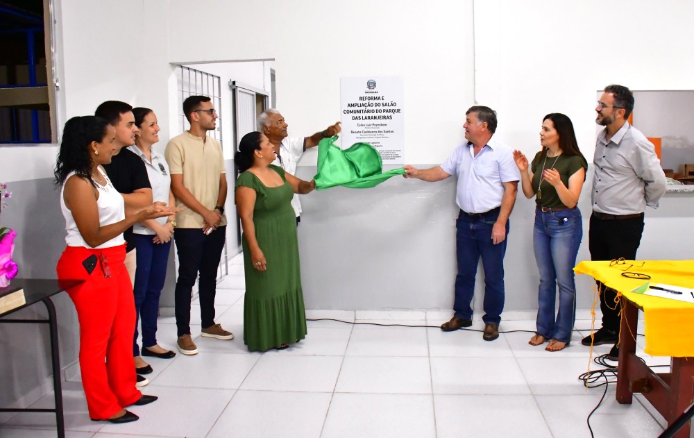 Totalmente reformado, salão comunitário do Parque Laranjeiras é reinaugurado