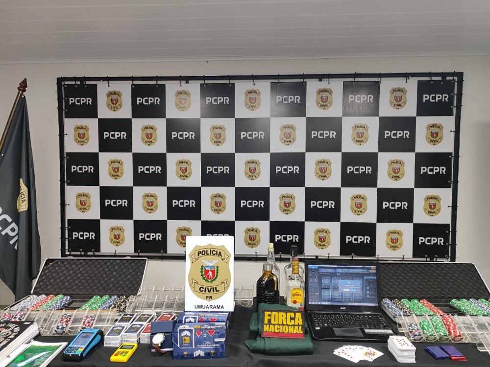 Polícia Civil e Gaeco fecham ‘tunguete’ quando estava em pleno funcionamento em Umuarama