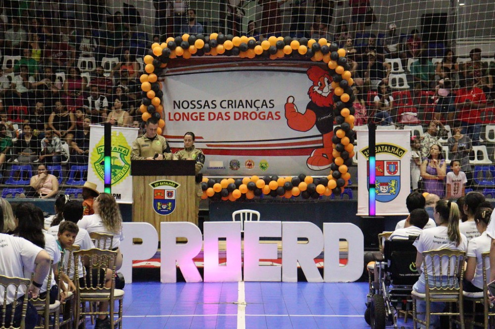 Proerd formou 1.150 alunos da rede municipal na prevenção às drogas e à violência