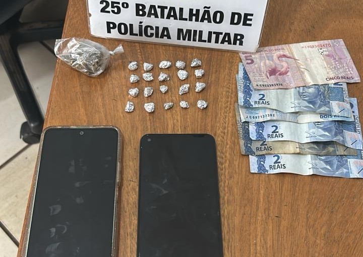 Mulher presa por tráfico de drogas também foi denunciada pelo crime de corrupção de menores