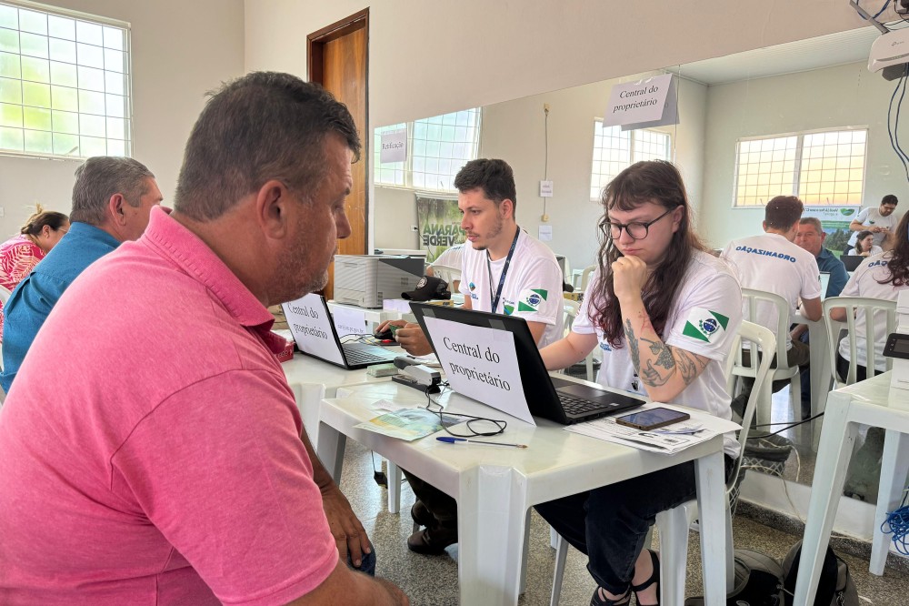1.º mutirão de regularização do CAR beneficia 624 proprietários rurais do Noroeste