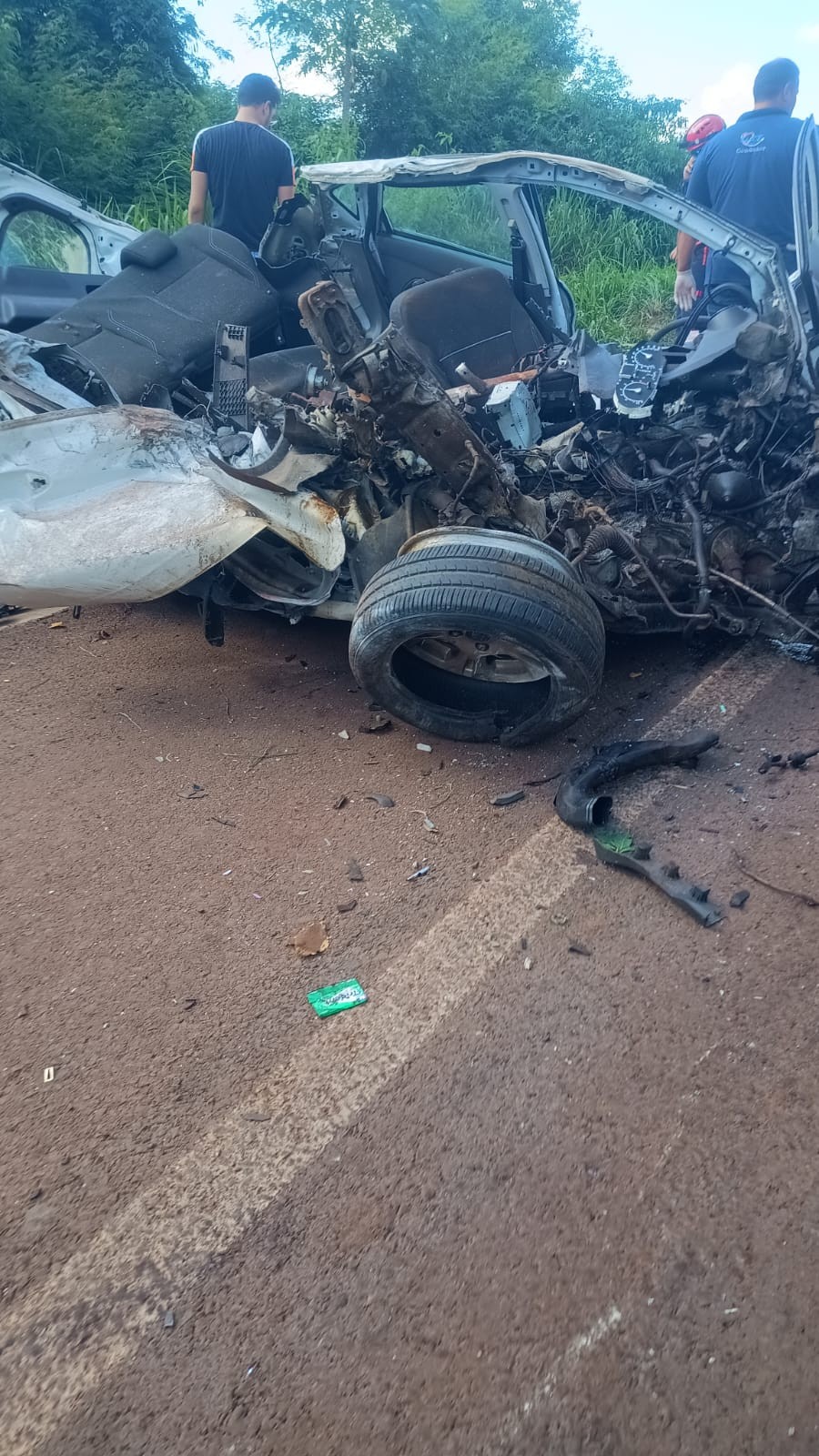 Violento acidente deixa uma pessoa morte na rodovia PR-323 agora à pouco entre Umuarama e Perobal