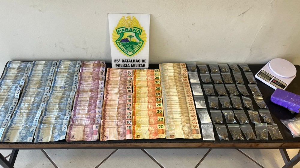 PM descobre que Bar no Parque San Remo era também uma ‘boca de fumo’ e prende traficante