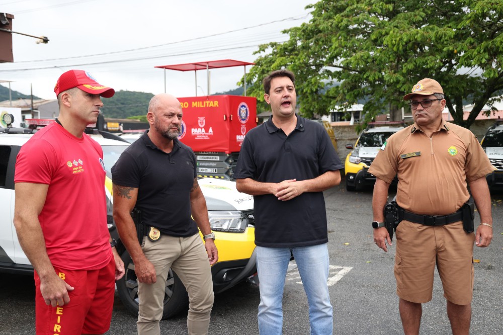 Governador anuncia concurso público com 2.600 vagas para PM e Corpo de Bombeiros