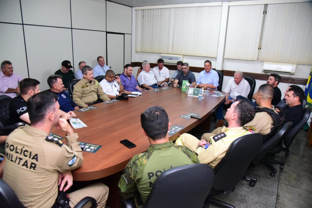 Forças de segurança definem esquema tático integrado para a Expo Umuarama 2025