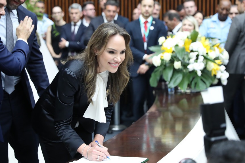 Reconduzida à 2ª secretaria, deputada Maria Victoria (PP) destaca medidas de gestão e transparência