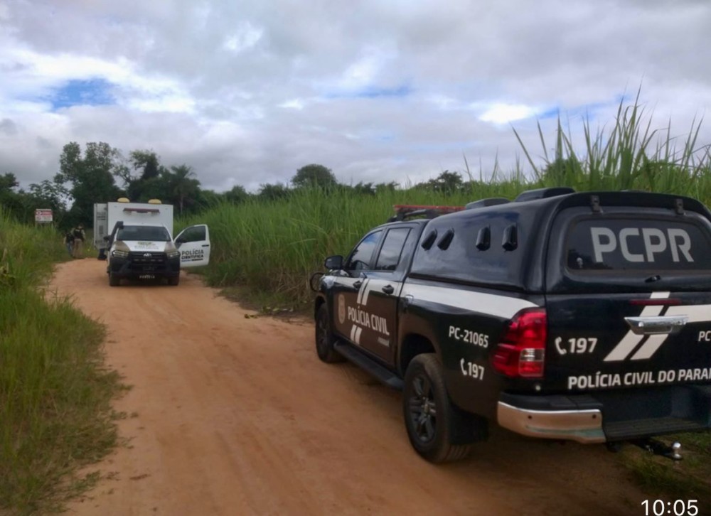 Homem encontrado em canavial de Tuneiras do Oeste foi morto com tiro no rosto