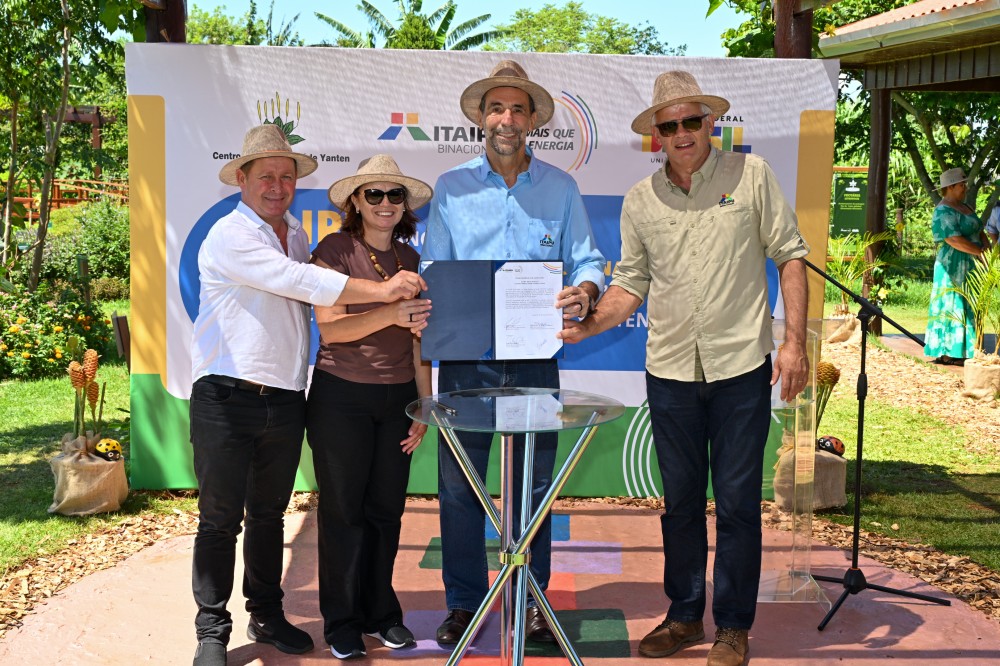 Itaipu anuncia convênio para promover o uso de plantas medicinais e alimentícias