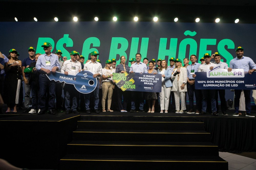 Ilumina Paraná vai levar luz de LED para 100% dos municípios do Estado