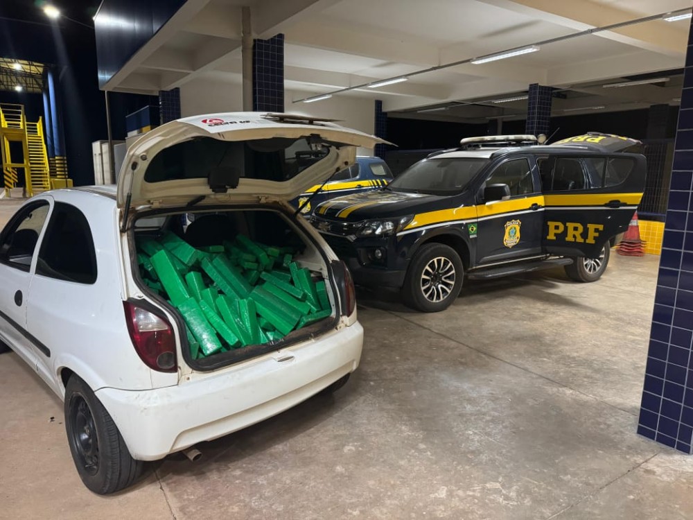 Traficante se entrega depois de abordagem feita pela PRF. “Perdi, estou levando maconha”