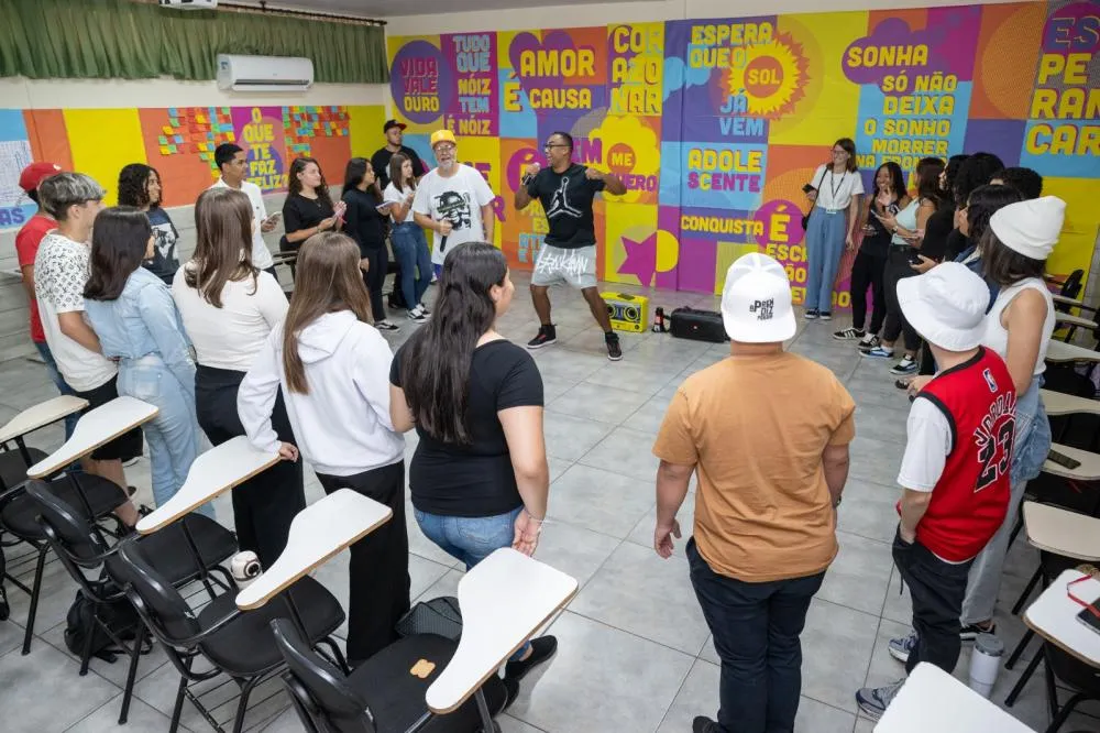 Com apoio da Itaipu, projeto mobiliza 40 jovens de Foz do Iguaçu