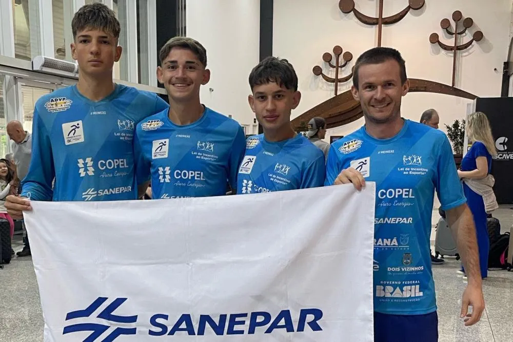 Atletas de vôlei de praia do Paraná defendem o Brasil na Sérvia