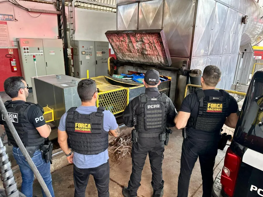 Polícia Civil incinera quase uma tonelada de drogas em Cruzeiro do Oeste