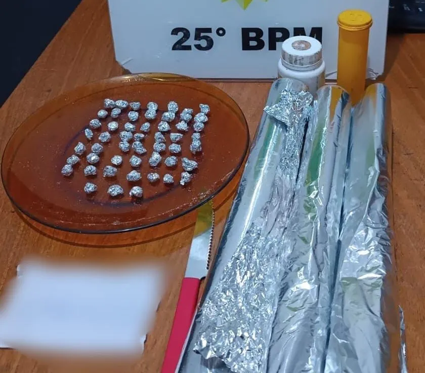 Traficante é capturado e preso pela Polícia Militar no Jardim Alvorada