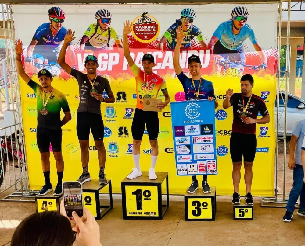 Mountain Bike de Umuarama conquistou 18 pódios na 3ª etapa do Ranking Noroeste