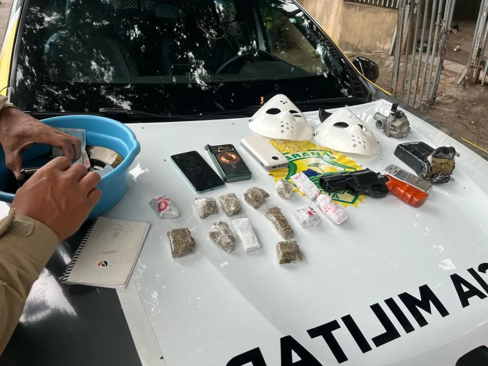 Casa abandonada é usada para esconder produtos furtados e vender drogas 