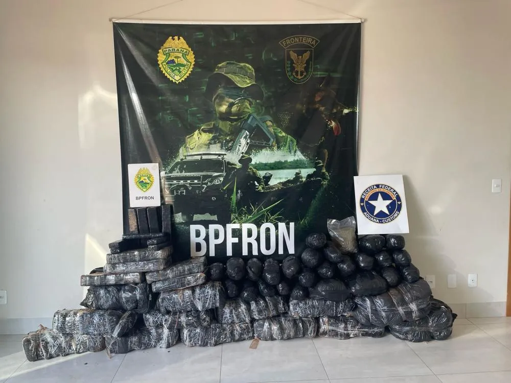 BPFron e Receita Federal ‘fecham’ as rotas no Noroeste em combate ao tráfico