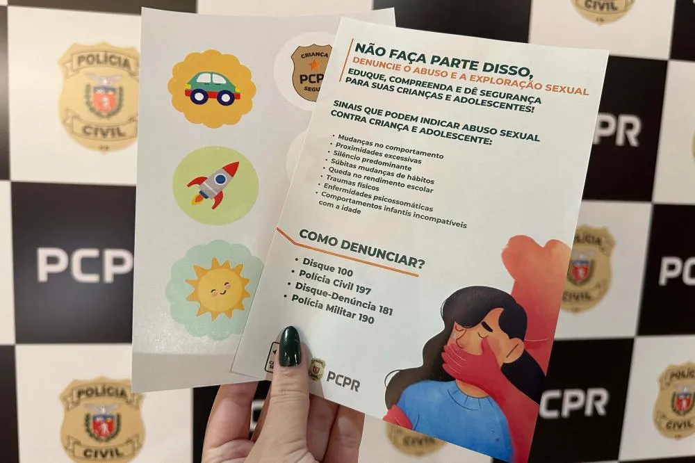 PC participa de operação nacional de combate à violência contra crianças
