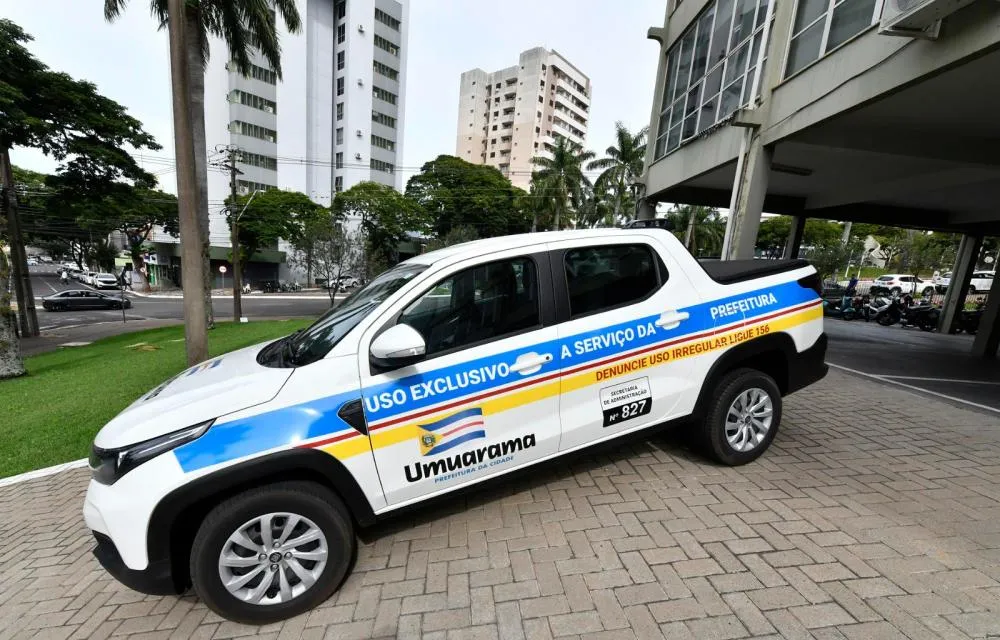 Frota de veículos da Prefeitura de Umuarama já conta com rastreamento on-line
