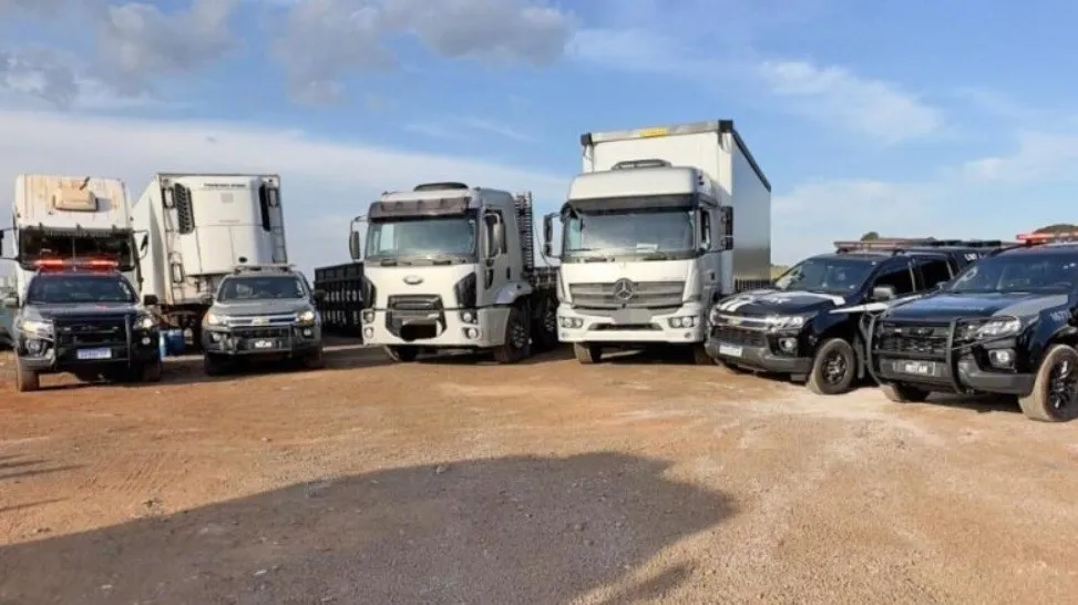 Operação policial fecha desmanche de caminhões roubados em Cianorte