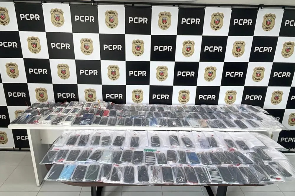 Furtos e roubos de celulares caem quase pela metade no Paraná em sete anos