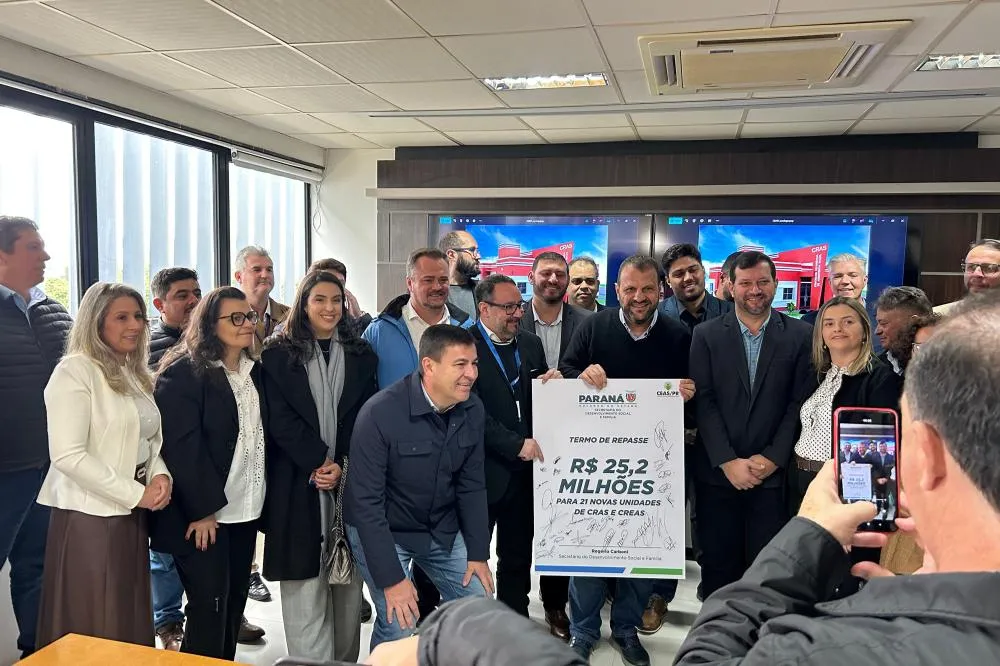 Umuarama entra no pacote de investimento de R$ 25,2 milhões do Governo do Estado 