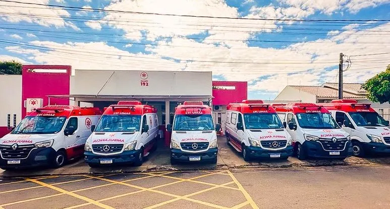 Com duas novas ambulâncias, estrutura do Samu Noroeste é uma das maiores do país